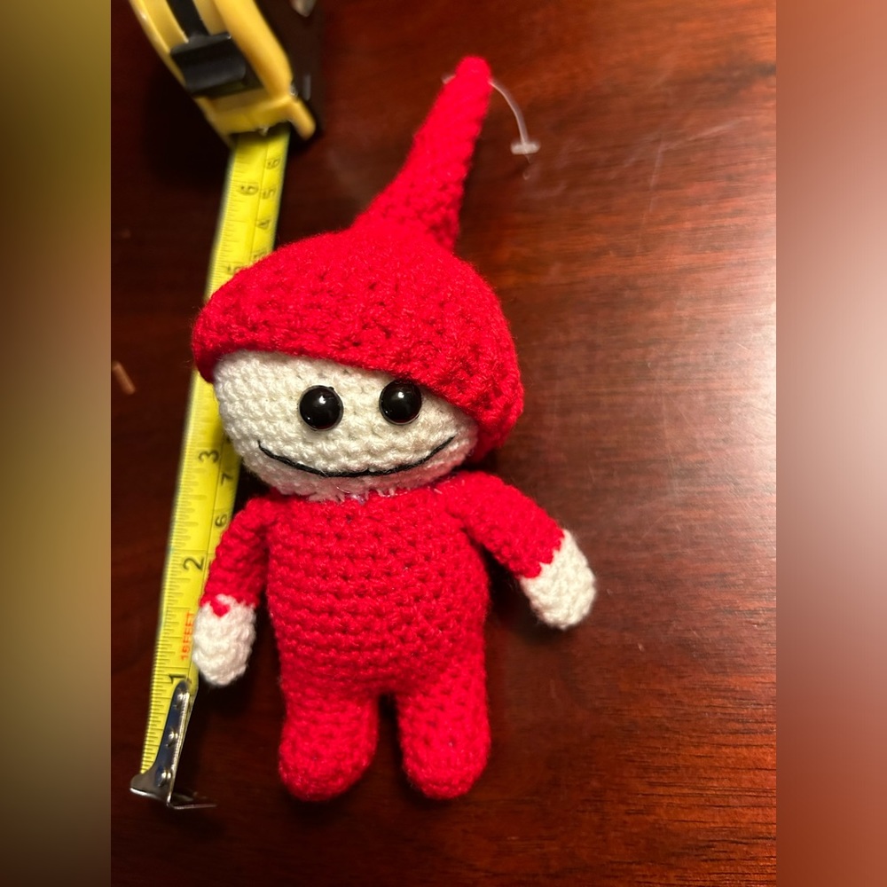 SALE Handmade knit one of kind character doll